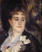 Pierre Renoir First Portrait of Madame Georges Charpentier oil painting